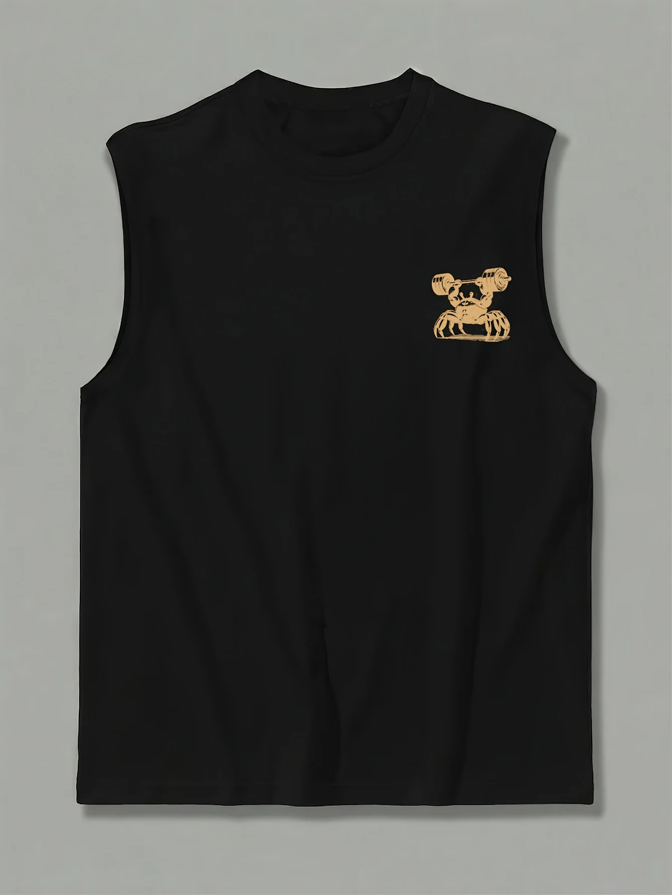 Timeless Korean Pure Cotton Tank Top Men Simple Everyday Commute Wear