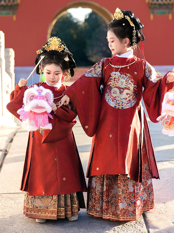 costume-traditionnel-hanfu-de-la-dynastie-ming-pour-enfants-col-rond-style-chinois-retro-vetements-pour-filles-mode-ethnique-vetements-pour-enfants
