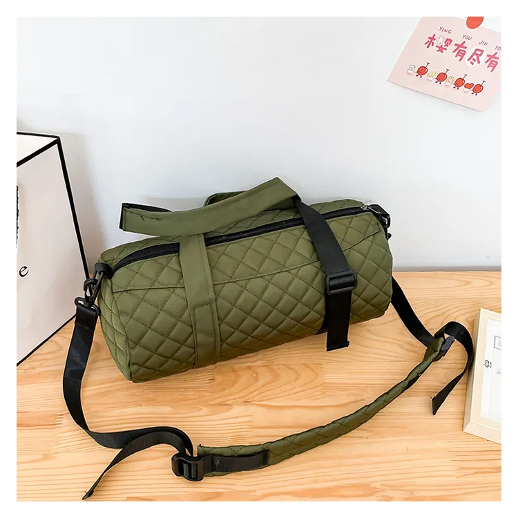 Bolsa impermeable de gran capacidad para deportes y Fitness, bolsa de Yoga, almacén de zapatos independiente, bolsa de viaje con patrón de dibujos animados