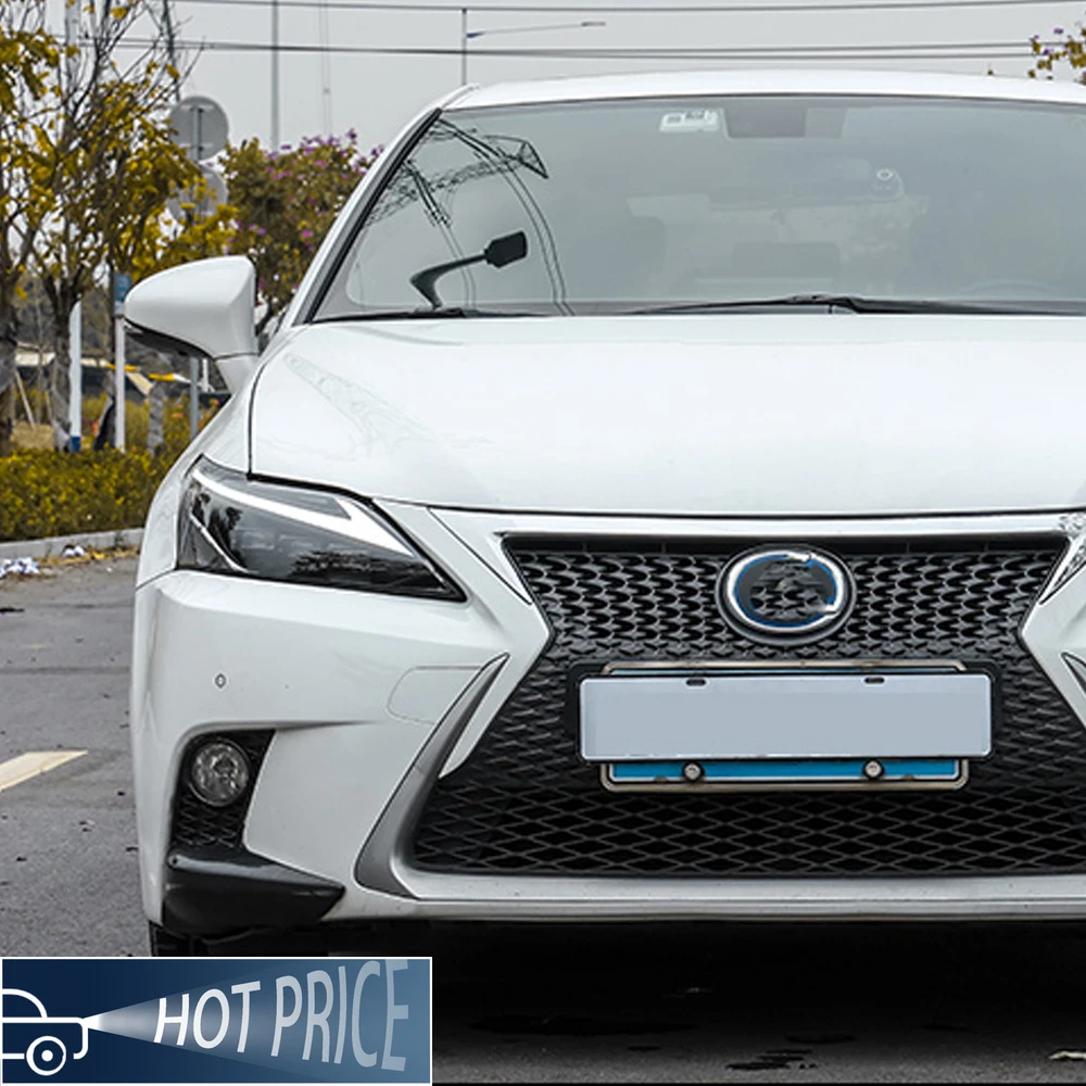 For Lexus CT200 2014-2022 headlight assembly upgrade, startup feature, LED triple-lens car accessory