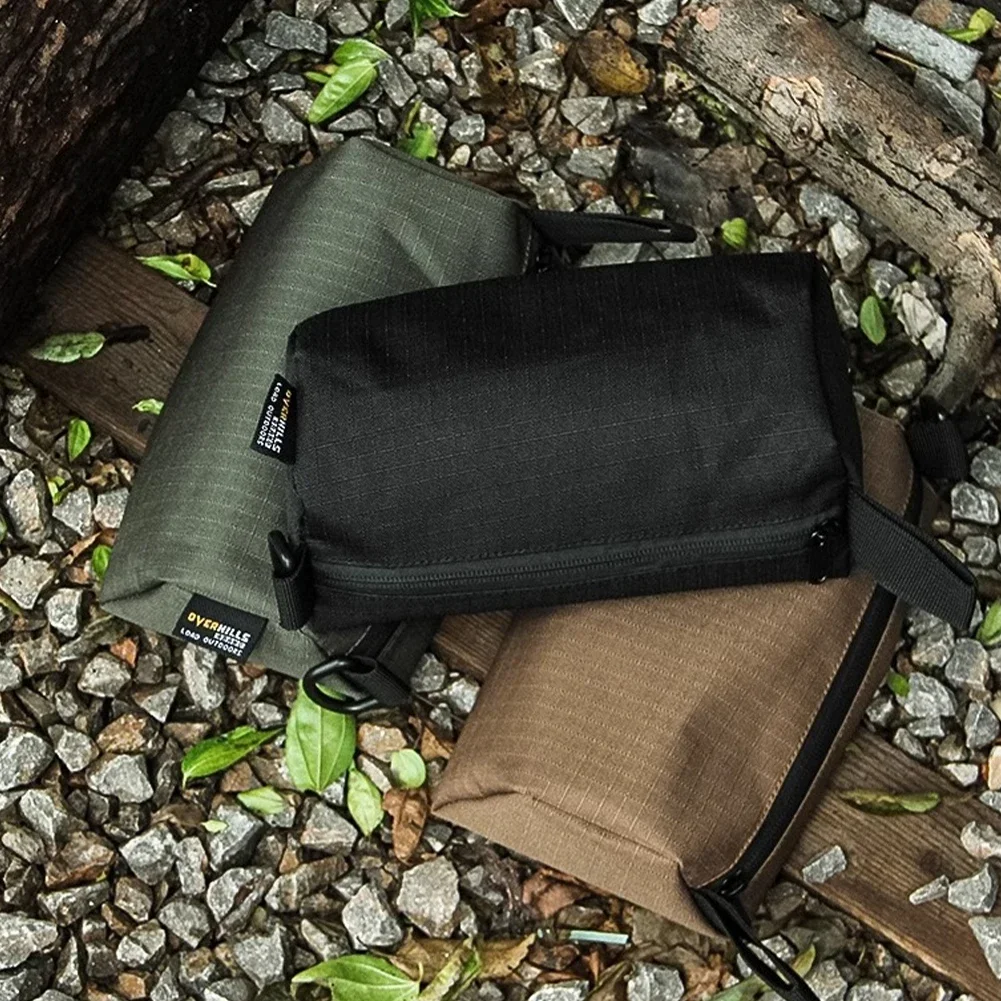 مريحة متعدد الألوان في الهواء الطلق السرج أكسفورد القماش مقاوم للماء التخييم حقيبة التخزين خفيفة الوزن تركيبات أكياس البقالة للجنسين #1