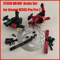 XTECH HB100 Rear Brake Set with 120mm Brake Disc For Xiaomi M365 Pro Pro 2 Electric Scooter Rear Wheel Hydraulic Brake Parts