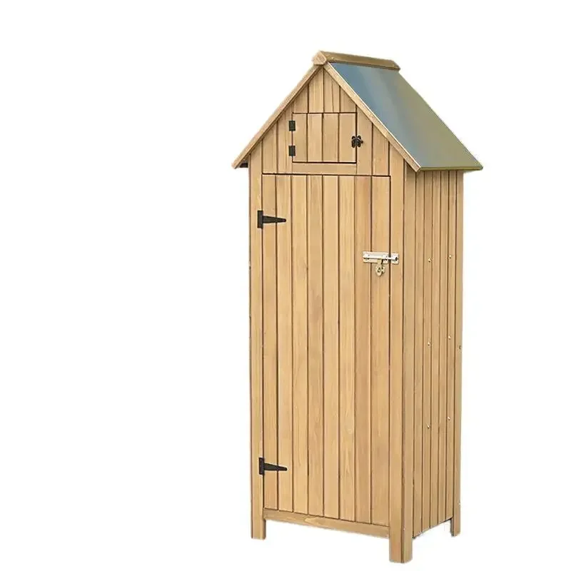 

Outdoor Locker Balcony Waterproof Sunscreen Storage Garden Tool Room Courtyard Rainproof Outdoor Locker