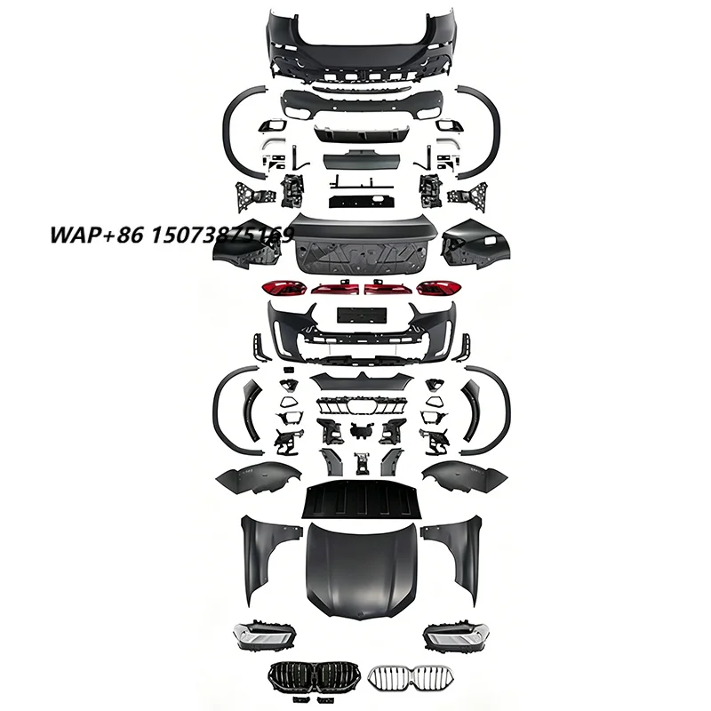 Tune PP G06 Conversation Body Kit for  X6 E71 2008-2013 Automotive Facelift G06 LCI 25+ M Sports Car MOD Exterior Parts