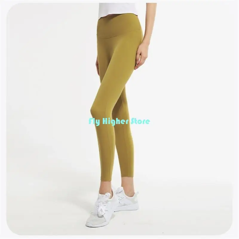 Women High Waist Leggings Soft Elastic Tummy Controlled Leggings Yoga Pants