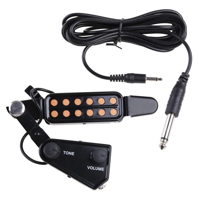 

Professional Transducer Amplifier Microphone Pickup For Electric Guitar Violin Banjo Mandolin Ukulel Guzheng Accessories