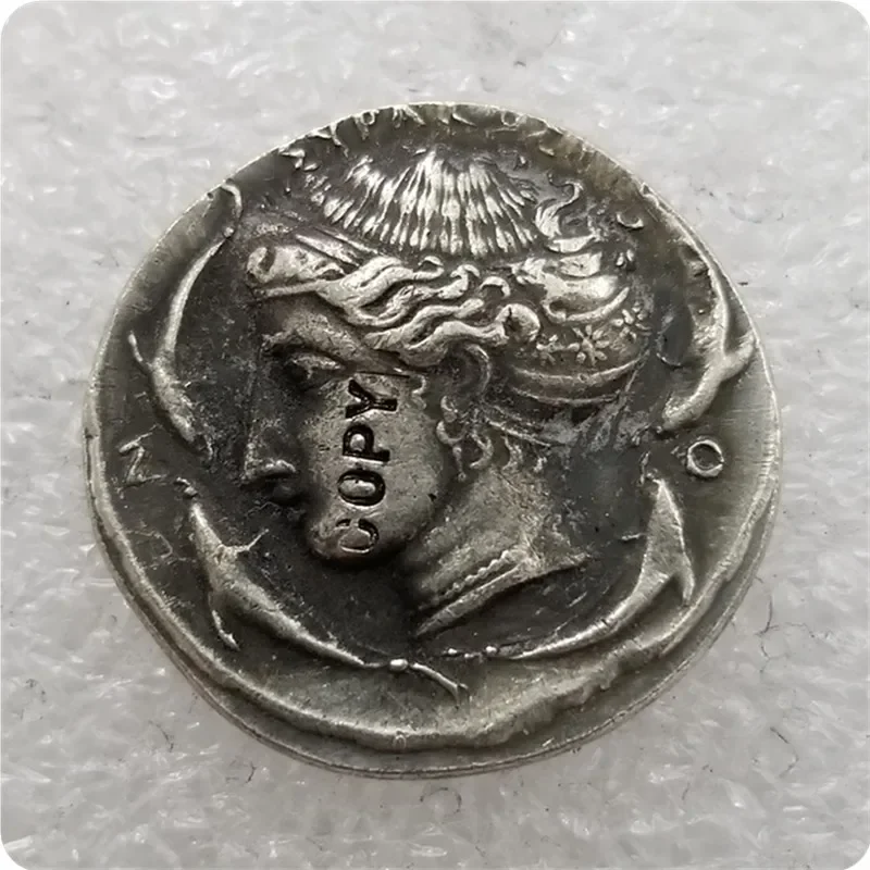 Type:#36 ANCIENT GREEK COIN COPY commemorative coins-replica coins medal coins collectibles Challenge Pocket Coins Christmas Gif