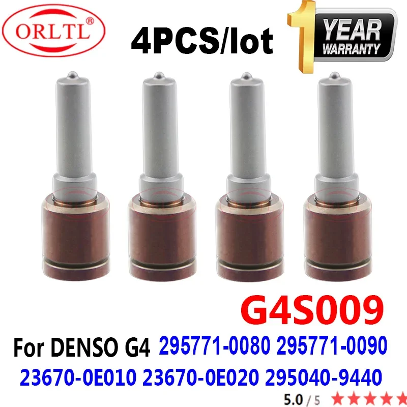 

4 шт. G4S009 g4s009 для инжектора DENSO G4 295771-0080 295771-0090 23670-0E010 23670-0E020 G4 пьезофорсунка