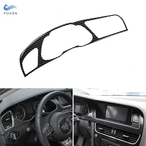 아우디 A4 B8 2009-2016 A5 2008-2017 Q5 2009-2017 자동차 액세서리 대시보드 패널 속도계 내비게이션 서라운드 프레임 트림