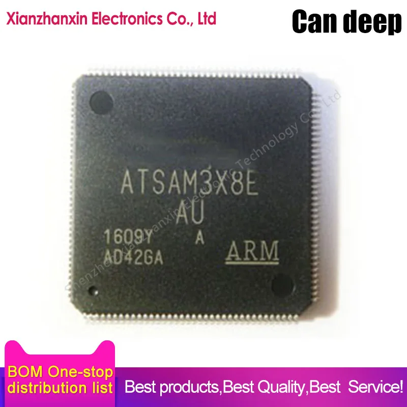 

1 шт./лот ATSAM3X8E-AU ATSAM3X8E TQFP144 два микроконтроллера IC