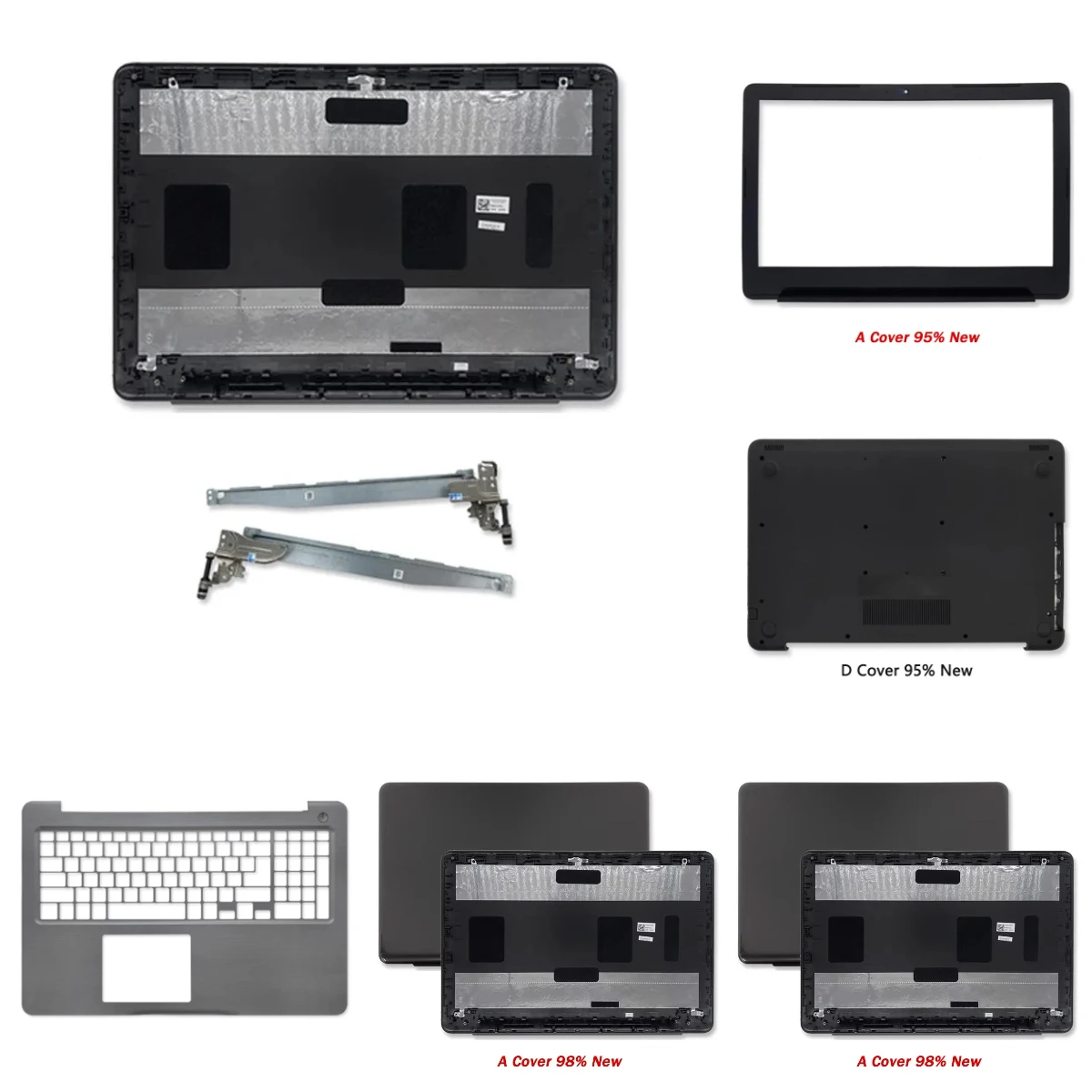 

For Inspiron 15 5565 5567 Notebook Screen Back Cover Front Bezel Palmrest Upper Bottom Base Case Hinges