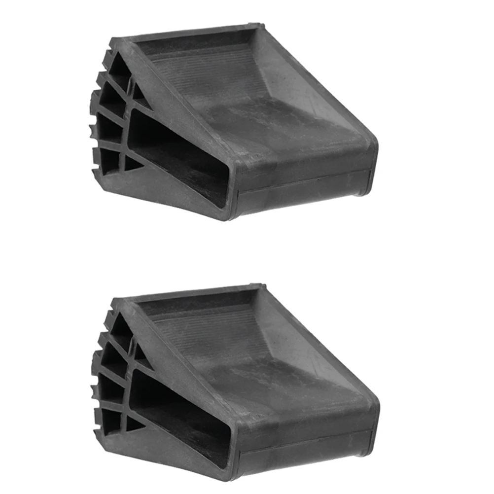 

2pcs Foldable Non-slip Foot Pads Protector 6 1x1 7cm Non-Slip Ladder Mats Durable Anti-skid Floor Mat Covers Building Tools