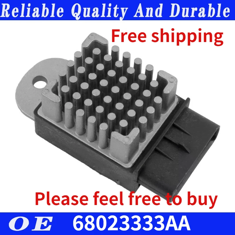 High quality For Cooling Fan Relay 1pcs 68023333AA 68041017AB Accessories Metal-Parts