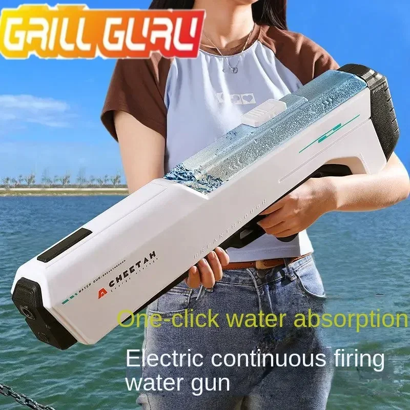 

Automatic Electric Water Gun Summer Water Toy Swimming Pool Send Children Toy Gift Water Gun 2024 New Summer
