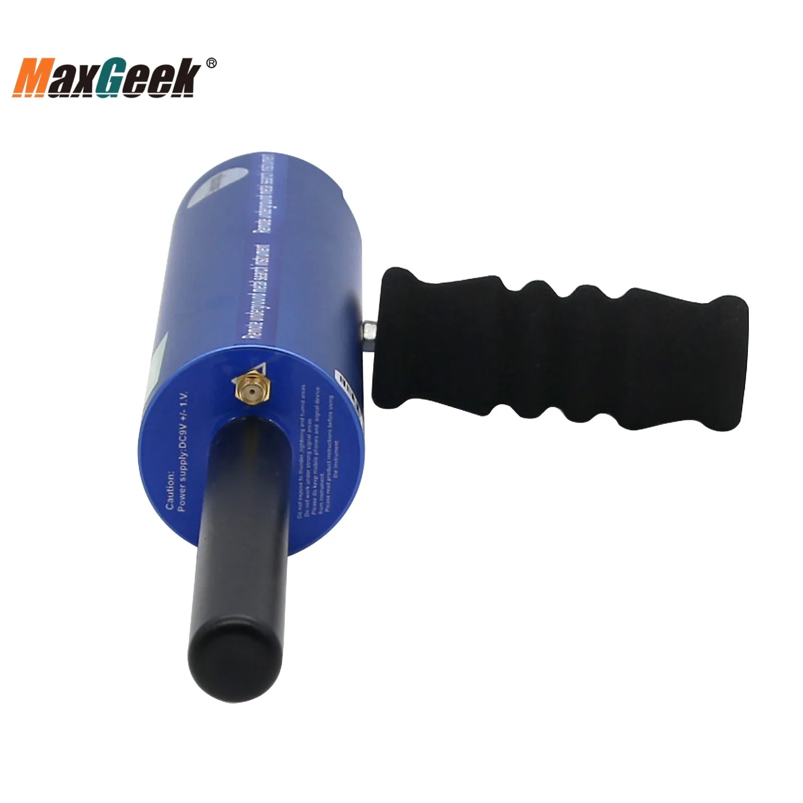 Maxgeek AKS Long Range Gold Detector Gold Metal Detector Bi-Antenna Silver Copper Hunter without Carry Case