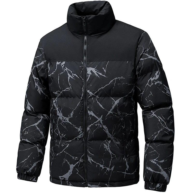 

Winter new cotton jacket men's coat cold cotton jacket for men erect collar padded jacket thick winter fashion men's clothing