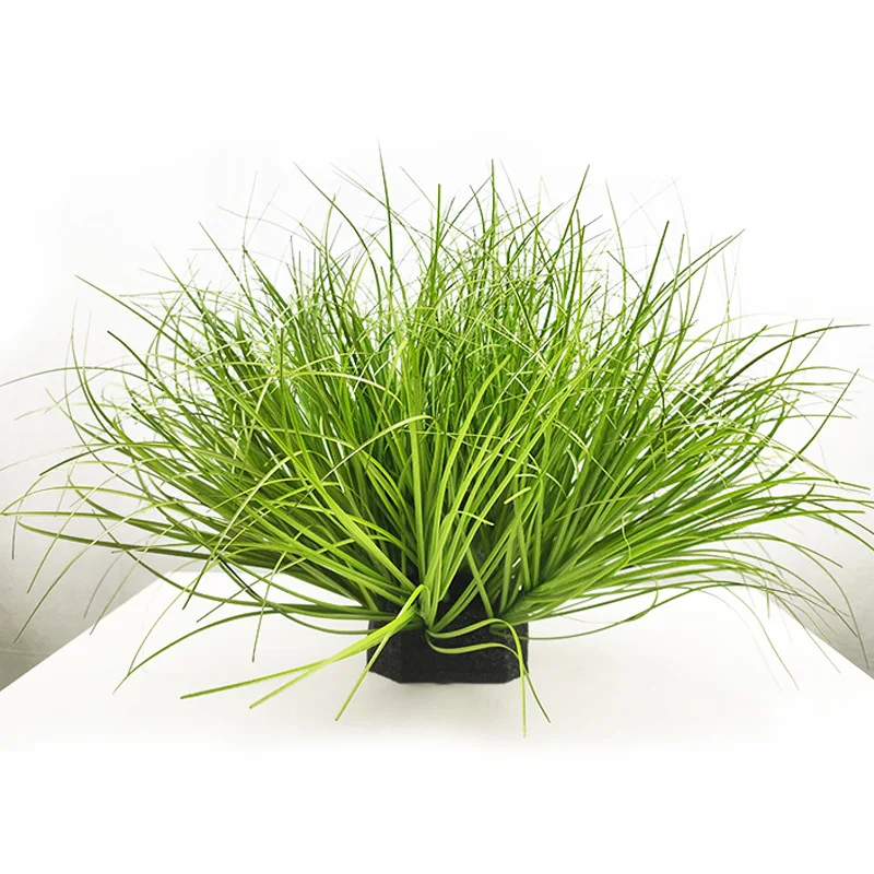 LebenHaus Artificial Plants, Fake Bushes, Wheat Grass Ball, Greenery, Lifelike, Evergreen, Outdoor faux, 30/40 Bundles Inshape