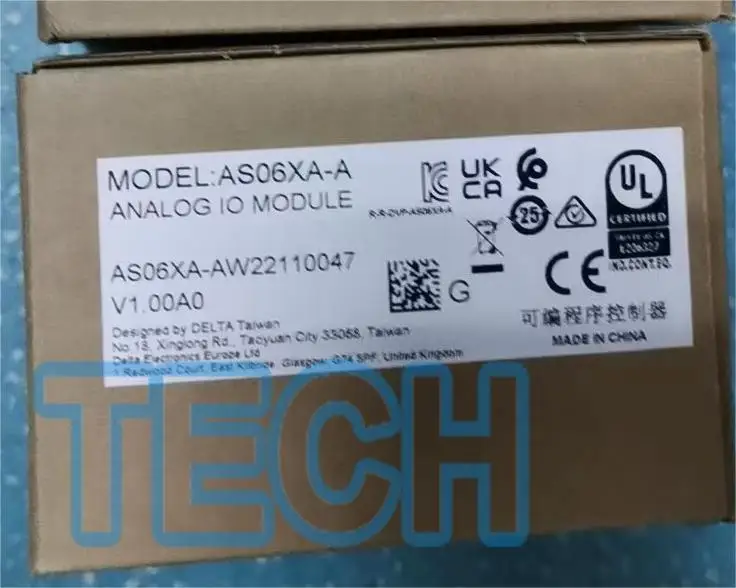 Original Delta AS Series PLC UC-ET010-24C/24D/24B UC-ET020-24D UC-ET020-24D UB-10-IO32D/ID32A/ID16A/OR16A/OT32A AS320T-B