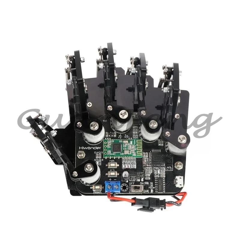 قفازات حسية جسدية مفتوحة المصدر يمكن ارتداؤها على هيكل خارجي ميكانيكي للتحكم الآلي #2