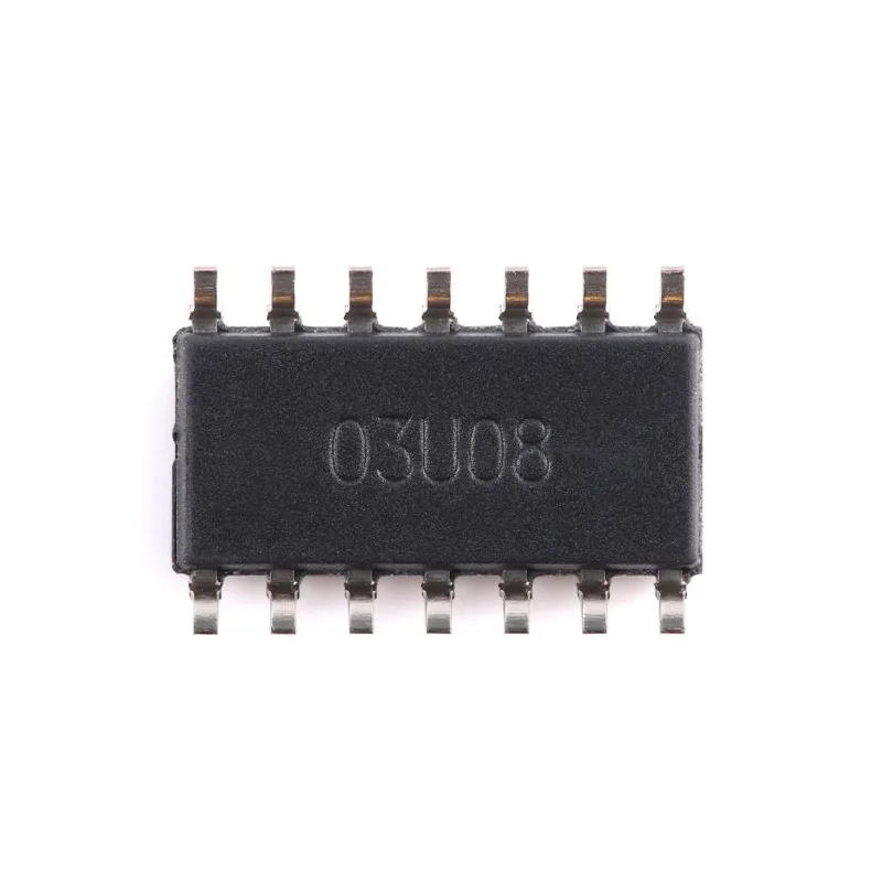 OPA4374AIDR SOIC-14 Quad Operational Amplifier Chip