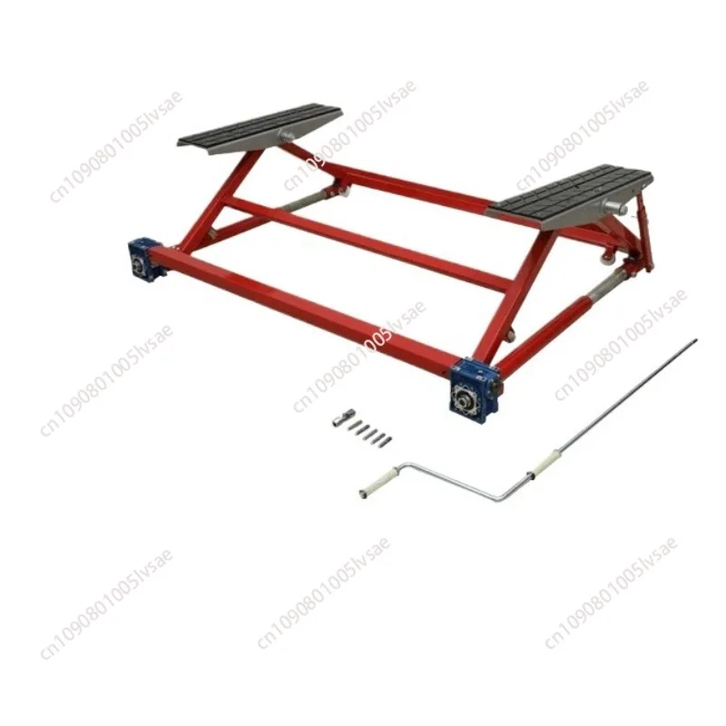 Portable 2T Tilting Car Lift Steel Mini Vehicle Tilting Hoist for Car Maintenance Workshop