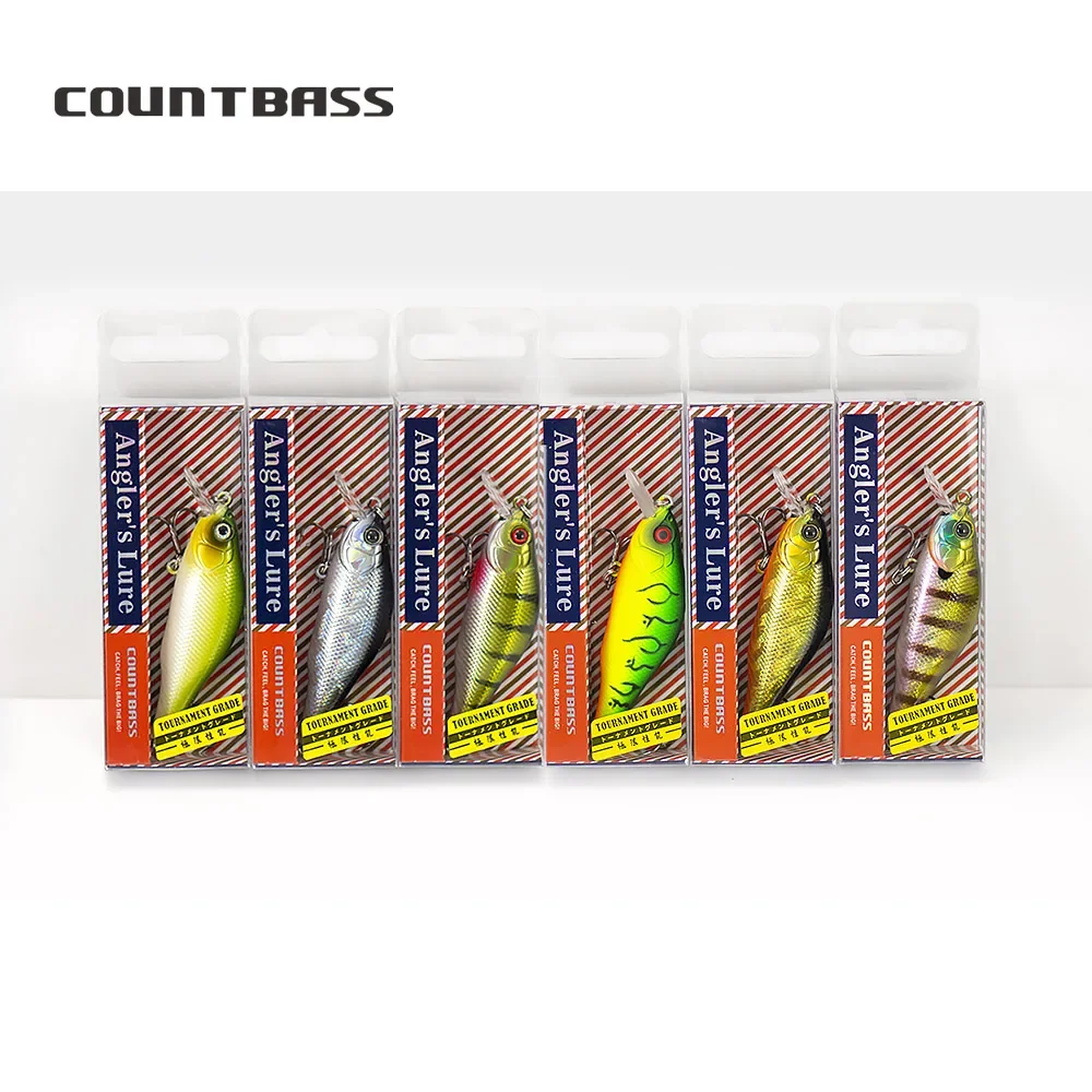 Countbass Crankbait Shad Wobbler – Señuelo de cebo duro - imagen 5