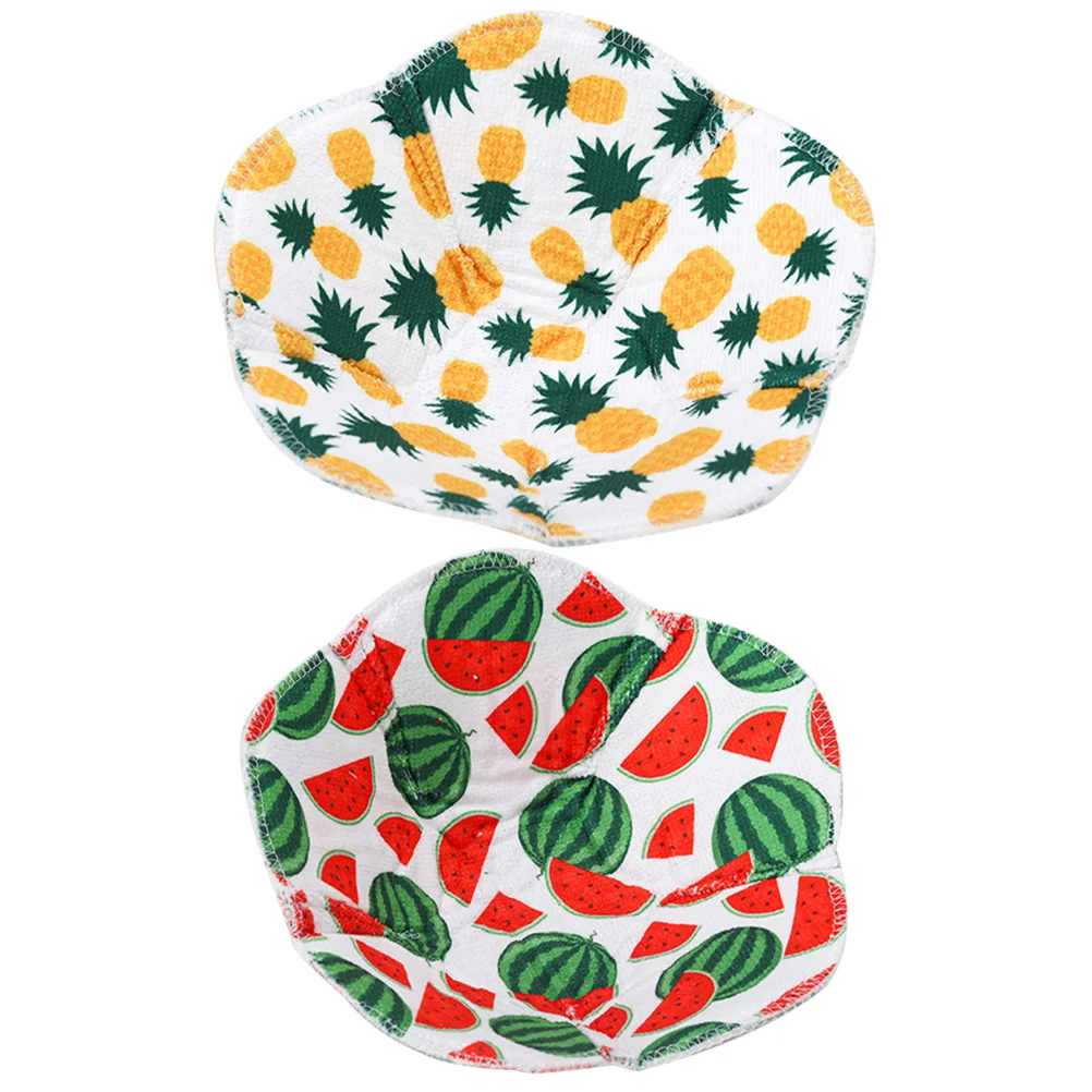 2 Pcs Microwave Bowl Holder Insulation Cover Plate Holders for Kitchen Protector Bowls Covers Huggers Safe Heat Pad