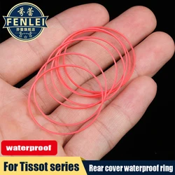 For Tissot 1853 T094/T095 T065/T033/T099/T035 Silicone ring Men's and Women's Back Cover Waterproof Ring Watch Sealing Dust Ring