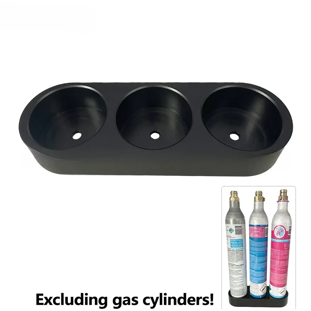 Soda water cylinder storage base bracket is suitable for 60mm diameter CO2 bottles