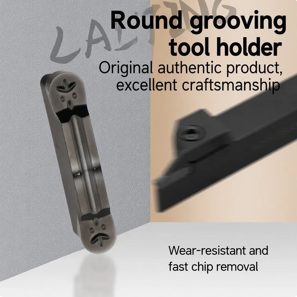 MRMN250-SM CP8018 Carbide Grooving Insert 270° Arc for Profiling Steel Stainless Cast Iron P20 2.5mm