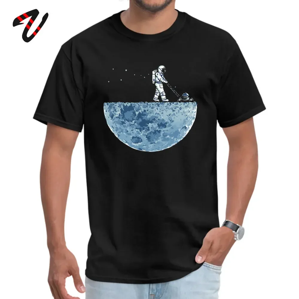 Moon Trimmer T Shirt New Arrival Men Tshirt Novelty Space X Designer Tees Astronaut Spaceman Print Streetwear Student Swag Shirt