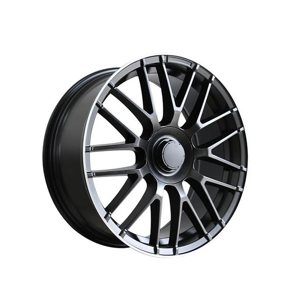 TIIKERI Auto-Leichtmetallfelgen, geschmiedete Felgen, für Auto, Großhandel, 18, 19, 20, 21, 22, 24 Zoll, kundenspezifischer Legierungsverkauf, schwarzer silberner Rand