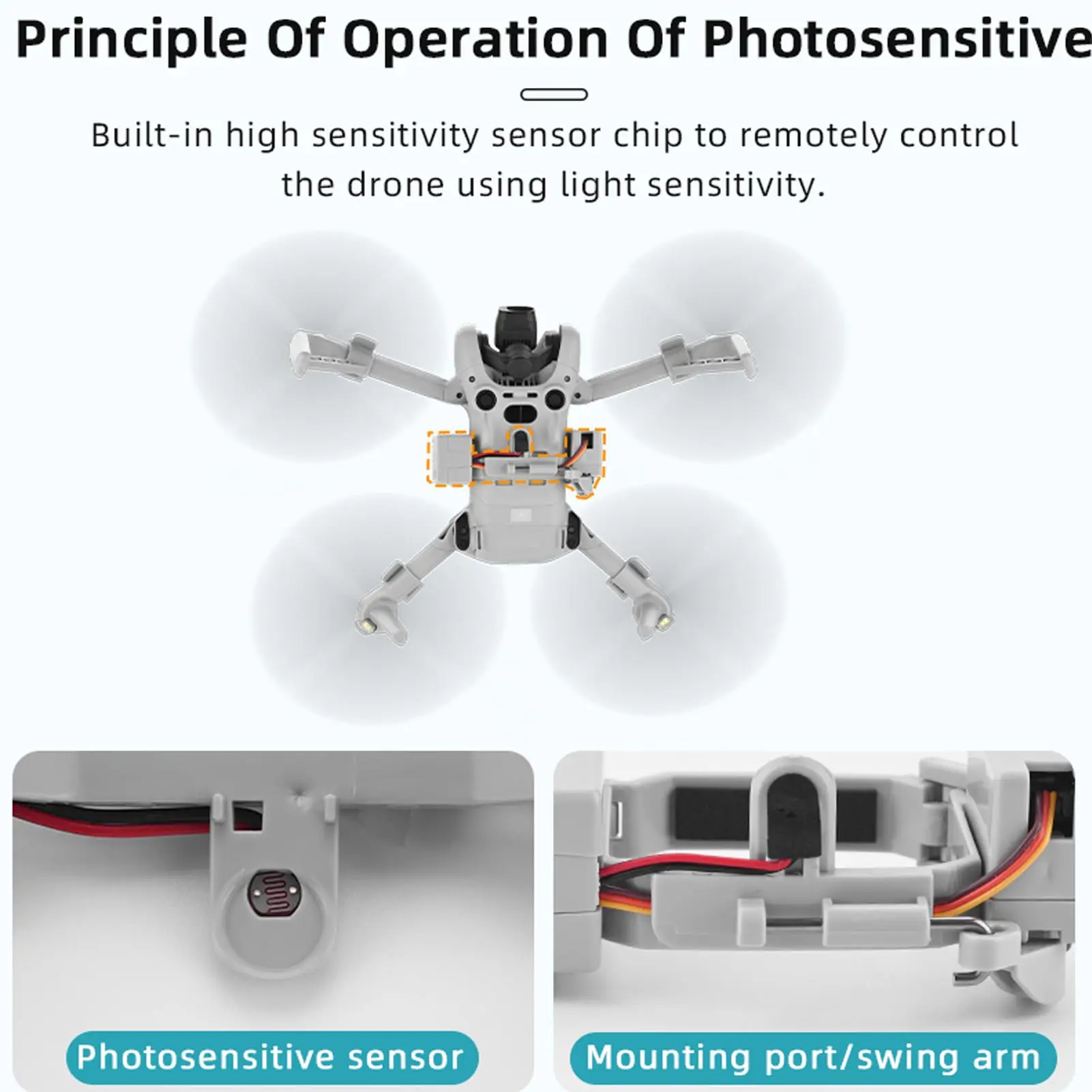 Dispositif de lancement de compte-gouttes de charge utile pour DJI Mini 4Pro, système de livraison de charge utile générale, système de livraison de télécommande