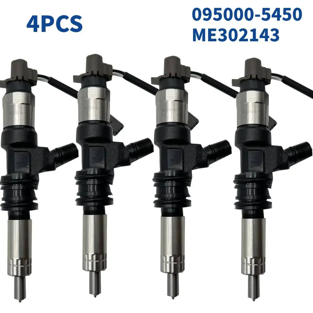 

4PCS Common Rail Diesel Fuel Injector 095000-5450 ME302143 For Mitsubishi 6M60