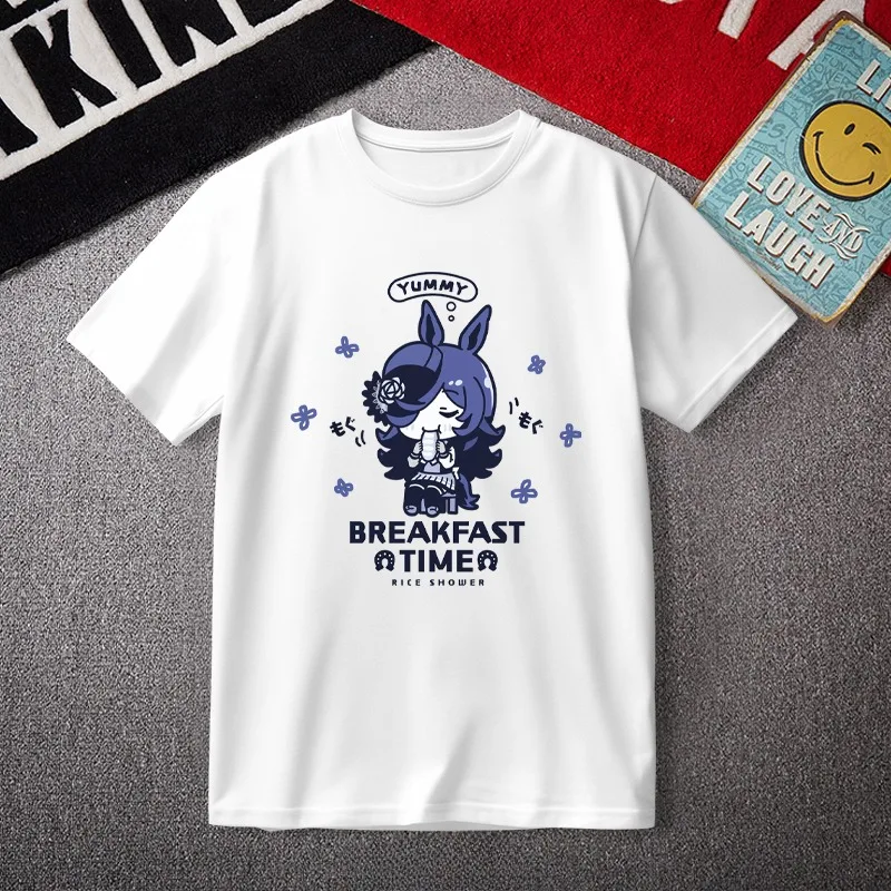 

Umamusume Japanese Game T-Shirts Anime Men Women Tee Shirt Short SleeveT Shirt Plus Size Tops