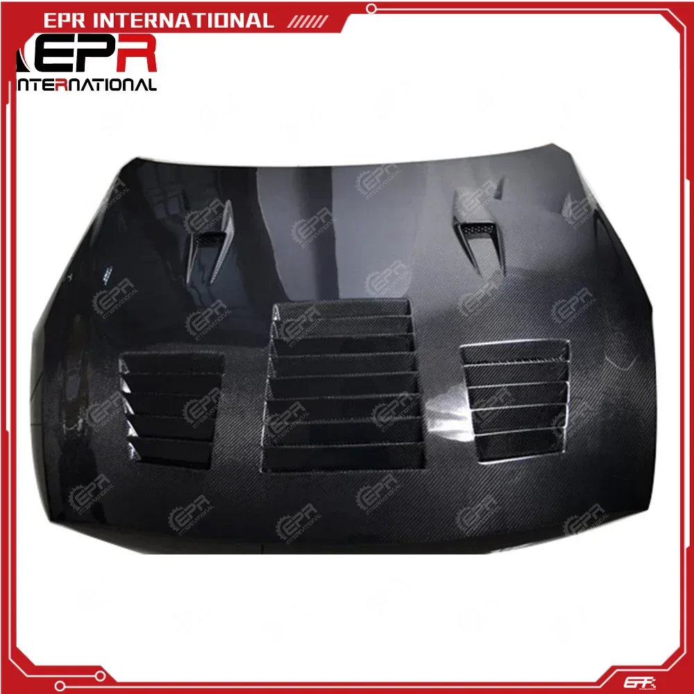 

For Nissan R35 GTR GTC Style Carbon Fiber Hood Trim