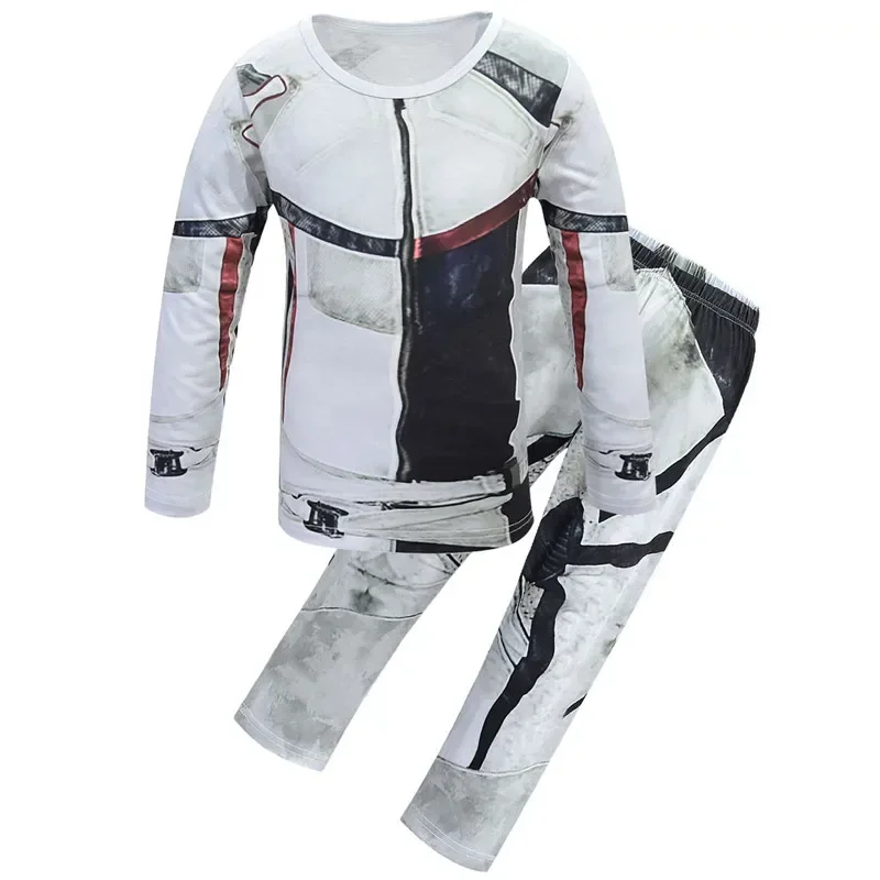 SN60 Kids Halloween Costume Descendants 3 Jay Carlos Cosplay Costumes Zentai Funny Party Suit 3D Jumpsuit T-Shirt Pants Cloth1&2