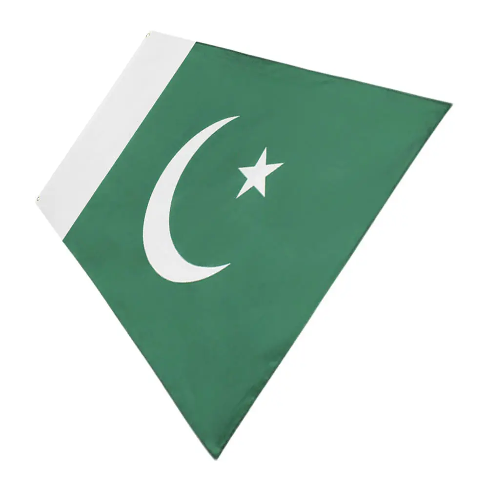 90x150cm Pakistani Flag Vibrant Weather Resistant High Density Fabric Outdoor Indoor Garden Courtyard Party Bar Decoration