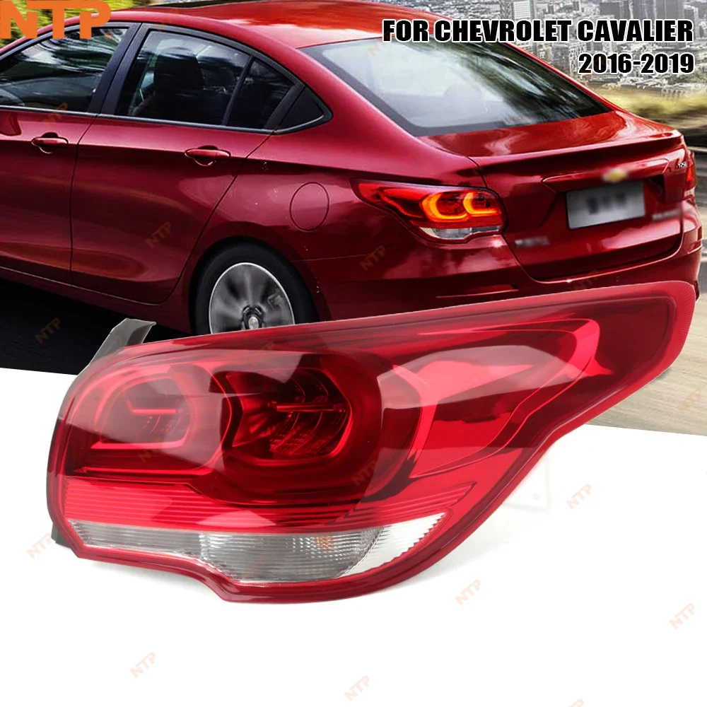 

Комплект задних фонарей (левый+правый) LED для Chevrolet Cavalier 2016-2019: стоп-сигналы и указатели поворота для седана