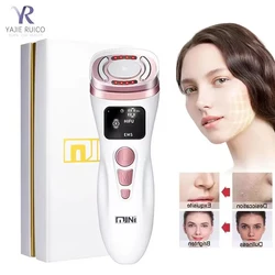 New Mini HIFU Machine EMS Ultrasonic Massager for Firming Skin Care Anti Wrinkle Professional Antiaging Portable Beauty Tool