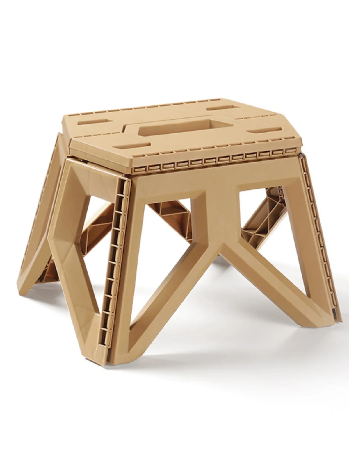 Portable folding stool for home and outdoor use