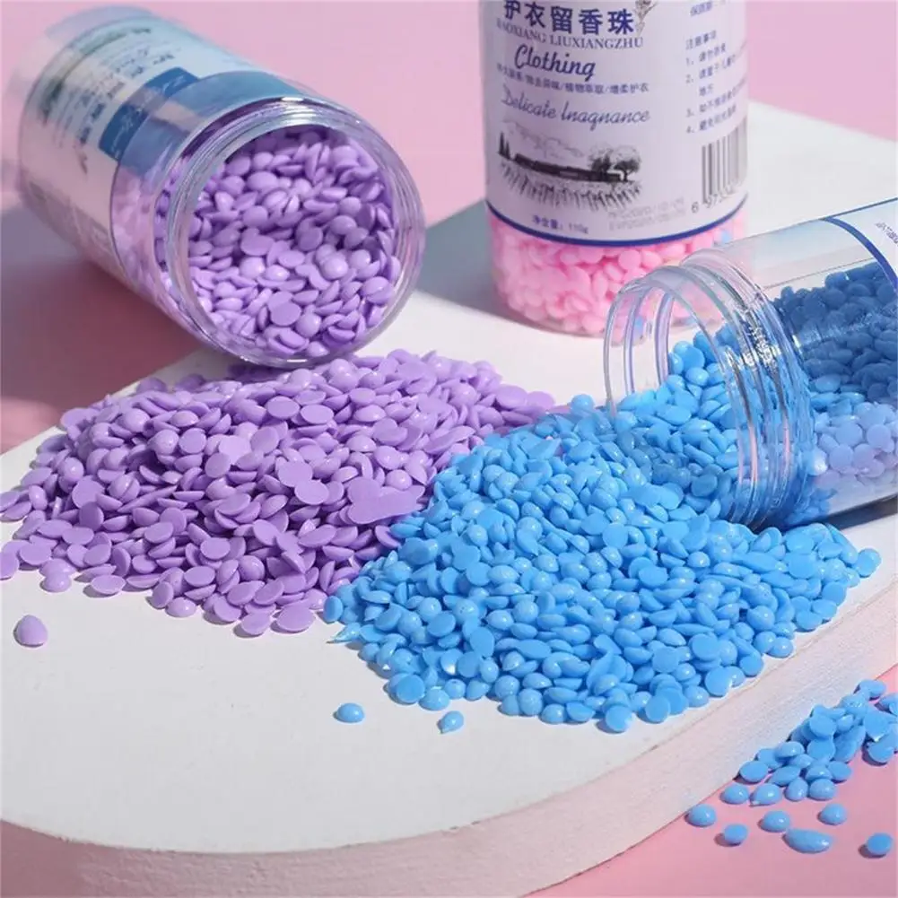 110g Scent Booster Dissolves Quickly No Residue Clothes Soften Lasting Rose Lavender Fragrance Beads For Washing Machine