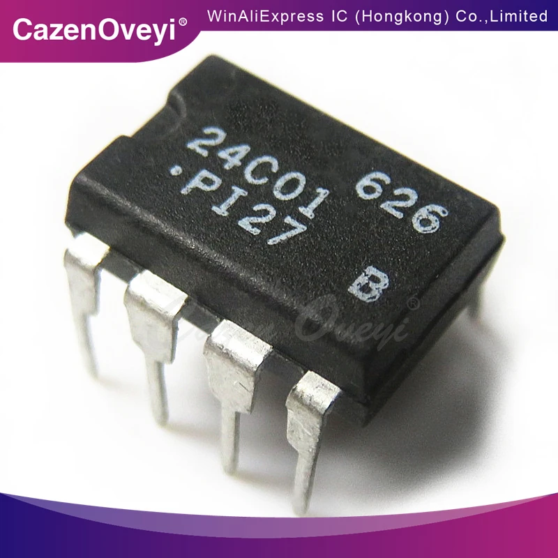 10 unidades AT24C01 24C01 DIP-8