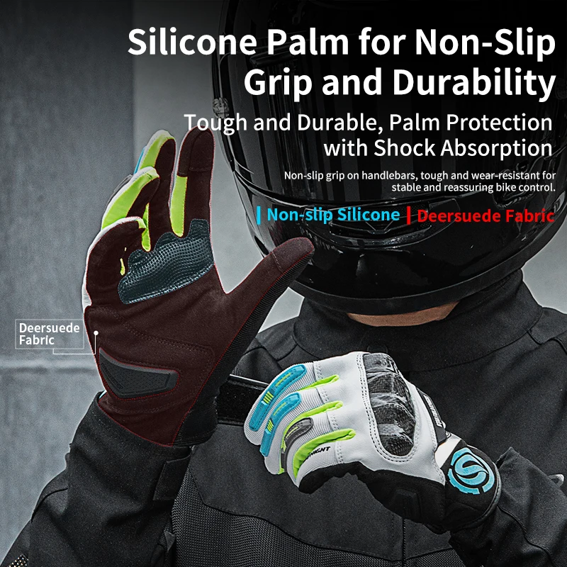 SFK Red Motorcycle Gloves Newe - Motorcycle Wearing Gear recension och pris