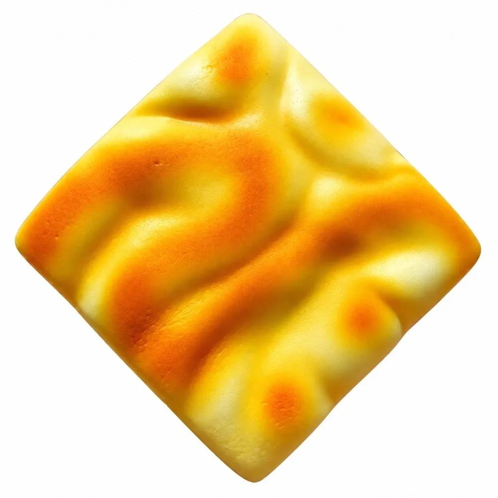 Cute Squishy Simulated Bread Squeeze Toy Stress Relief Gifts Sensory Fidget Toys ​​Non-Toxic Slow Rising Toy for Anxiety ADHD