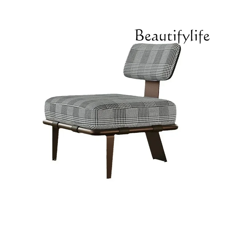 

LJYItalian designer light luxury sofa chair living room bedroom small apartment modern simple leisure