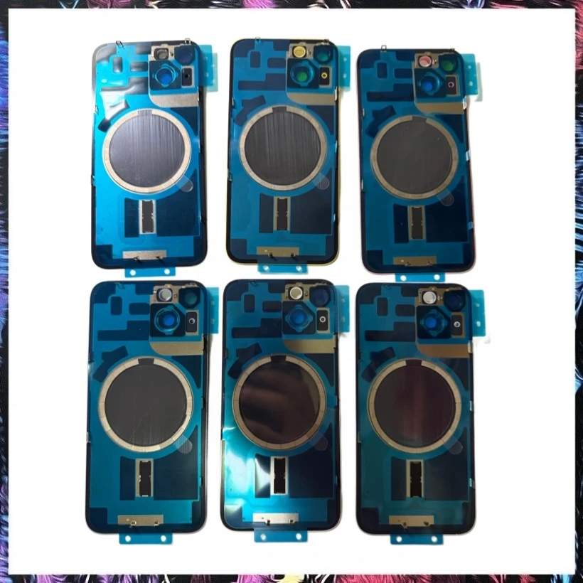 1 sztuka – tylna szybka z magnesem, przeznaczona do iPhone 14 Plus, 14PLUS – część zamienna do naprawy, tylna obudowa, elementy obudowy, szybka. — zdjęcie produktu 2