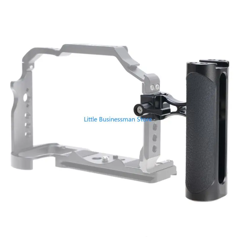 Mini-Seitengriff für 1/4-Zoll-20-Gewindeloch-Kamerakäfiggriff, leicht, tragbar, für DSLR mit Kaltschuhausrüstung M76A – Detail 2