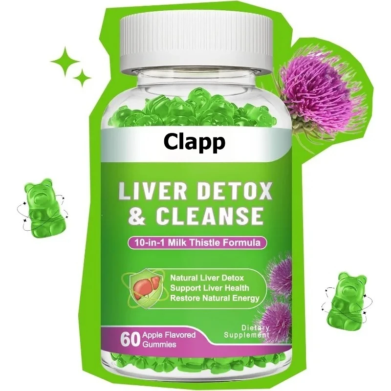 

Milk Thistle Soft Candy - Liver Cleansing, Detoxification, and Repair, Used to Support Digestive Antioxidants in the Liver