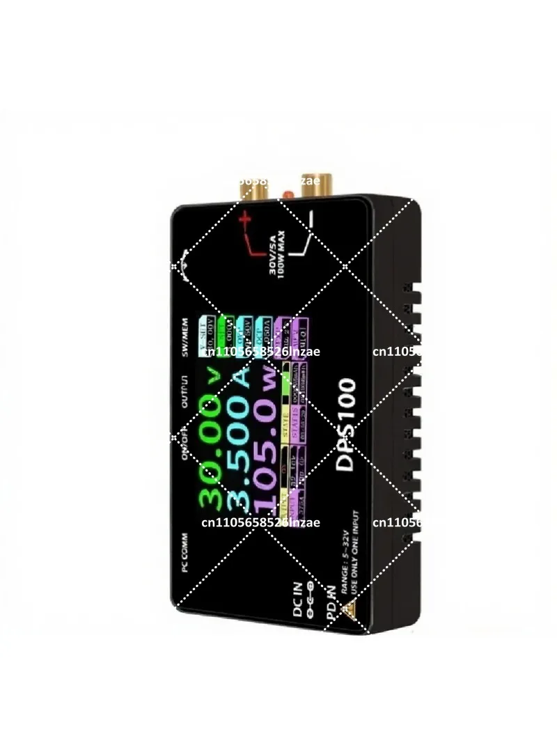 Adjustable Voltage Regulator 30V 5A 100A, Pocket-Sized Workbench Power Supply, Switchable Programmable Voltage Regulation